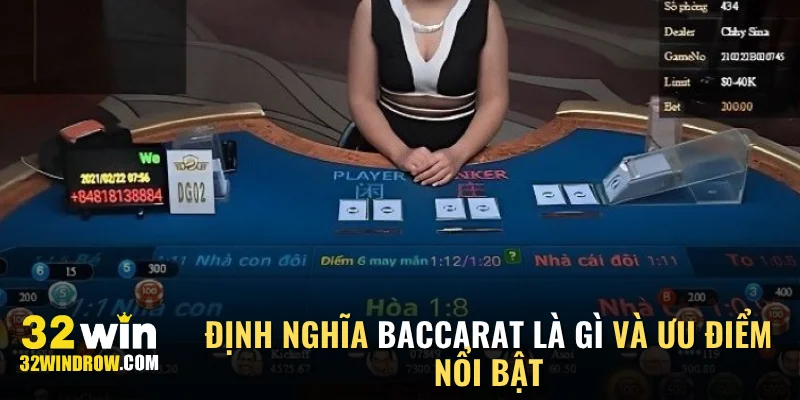 Định nghĩa Baccarat là gì và ưu điểm nổi bật