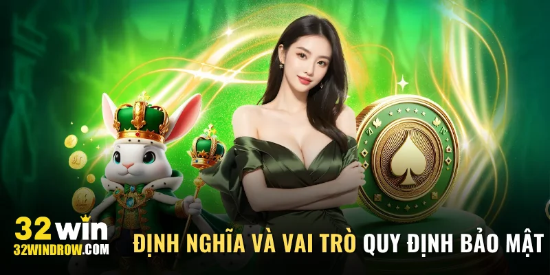 Định nghĩa và vai trò của quy định bảo mật