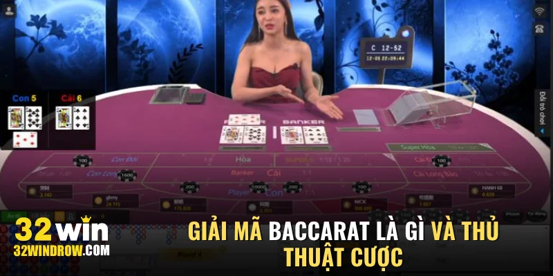 Baccarat và thủ thuật cược