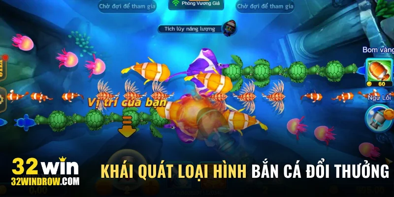 Khái quát loại hình bắn cá online đổi thưởng