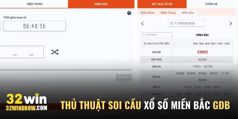 Thủ thuật soi cầu xổ số miền Bắc theo GĐB